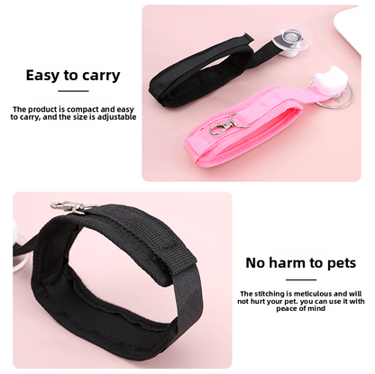 Professional Cat Bathing Restraint System Adjustable Grooming Strap with Strong Suction Cups Anti Movement Safe Cleaning Tool for Cats and Small Dogs