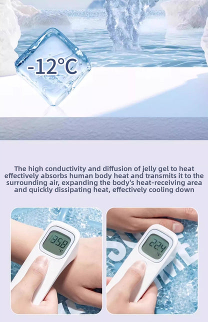 Ice Pad Cooling Solution for Student Dormitory Office Nap Car Waterproof Summer Seat