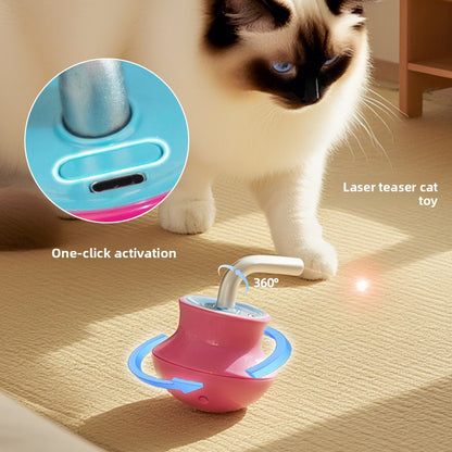 Infrared Laser SelfEntertaining Electric Pet Tumbler Cat Toy