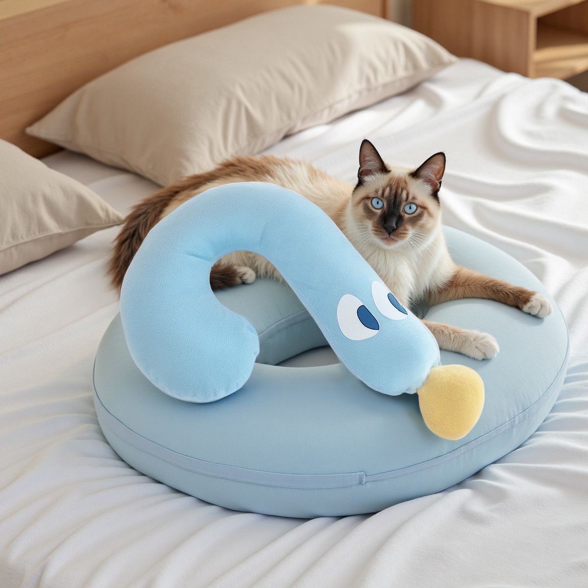 Dog Small Pillow All-Season Toy Pet Mat Neck Protection Pillow Sleeping Cat Special Small Pillow Dog Bed Supplies