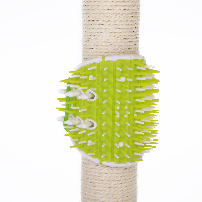 Cat Hair Removal: Dual-Function Scratcher and Comb Toy