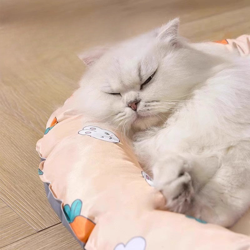 Cat Dog Bed Ice Mat Summer Cooling Sleeping Pad Double Layer