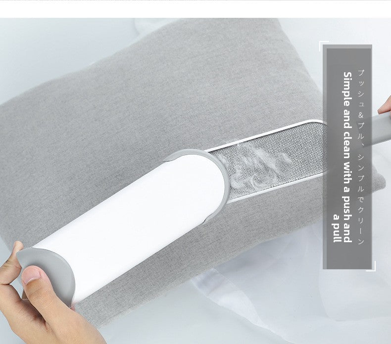 Professional Pet Hair Removal Brush Double Sided Grooming Tool for Dogs Cats Reusable Lint Roller for Clothes Furniture Carpet Deshedding