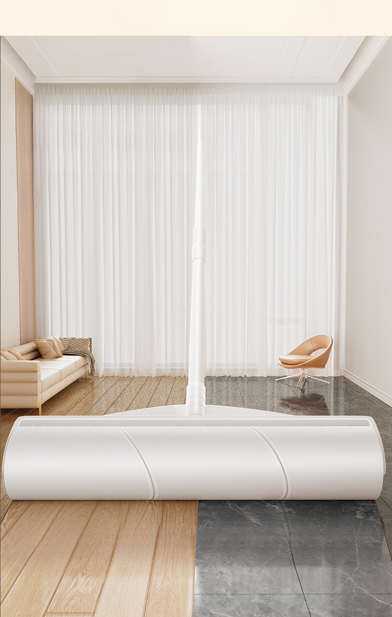 Hair Removal Roller Long Handle Brush Cat Hair Replacement Large Sticky Bed Floor Dust Hair Removal Tool with Tearable Paper