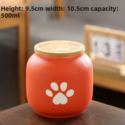 Urne funéraire en céramique gravable pour animaux de compagnie, boîte souvenir scellée et étanche à l'humidité, articles funéraires pour animaux de compagnie 