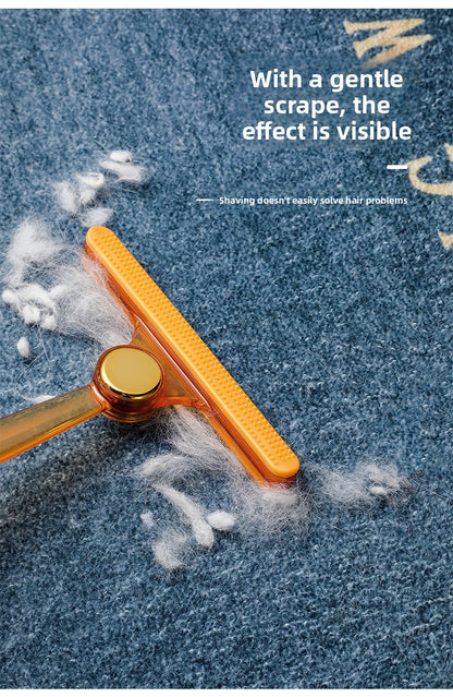 Manual Double-Sided Woolen Fabric Shaver Tool for Household Pet Coat Hair Lint Removal