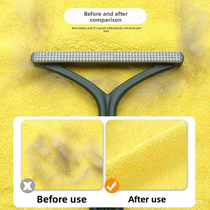 Pet Hair Scraper for Cat Dog Carpet Cleaner Magic Sticky Hair Remover Brush