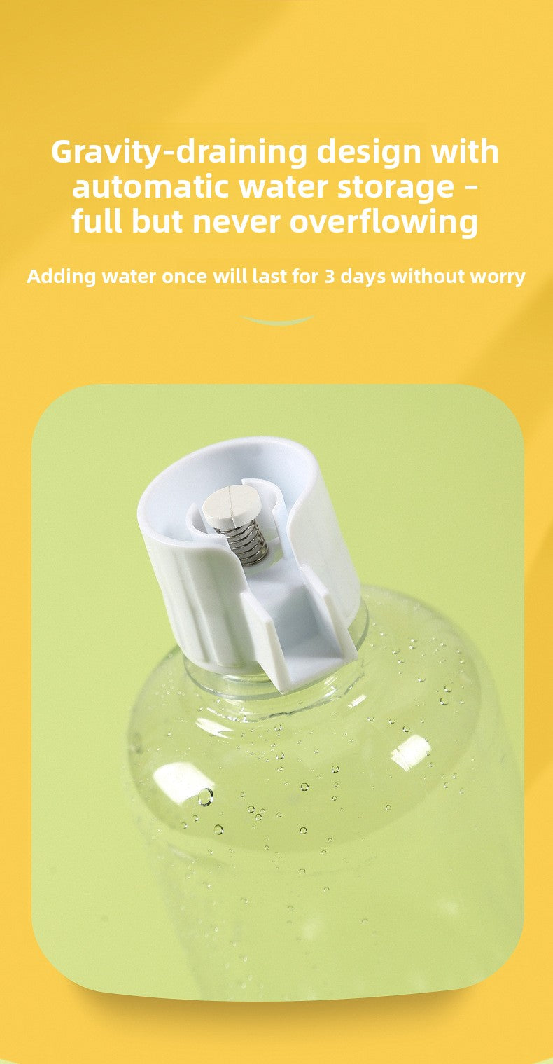 Double Bowl Automatic Cat Feeder and Dog Water Dispenser Adjustable Elevated Pet Bowl Set for Mealtime Comfort and Convenience