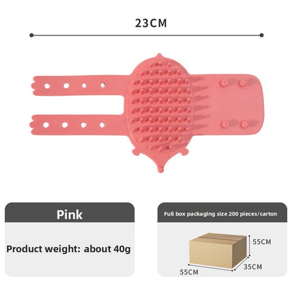 Cat Soft Rubber Corner Table Scratcher with Itch Relief Massage