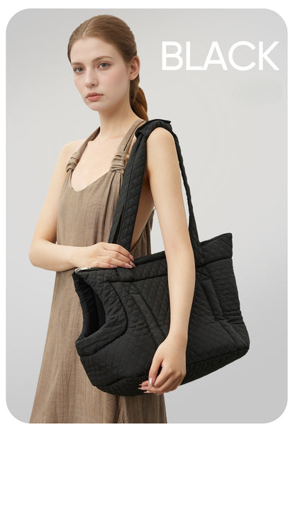 Cute Cat Carrier Backpack for Travel Large Capacity Breathable Pet Handbag Portable Dog Shoulder Bag Outgoing Puppy Crossbody Carrier