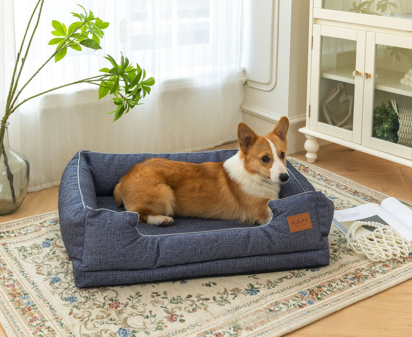 All Seasons Pet Bed, Detachable and Washable, Perfect for Cats and Dogs