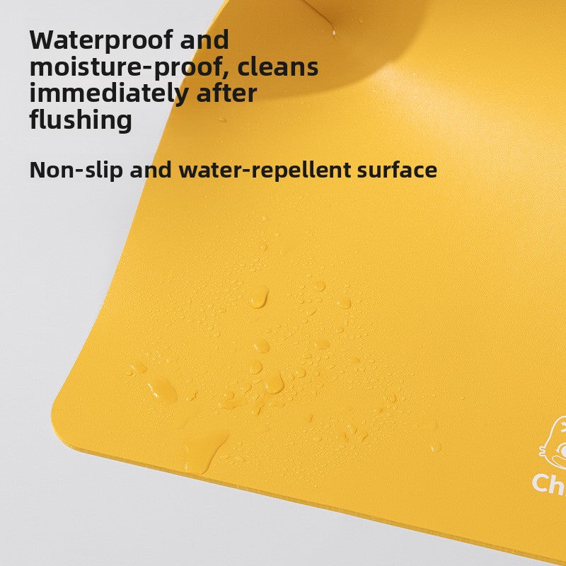 Semi Enclosed Waterproof Pet Placemat Non Slip Oil Proof Thickened Leather Dining Mat for Cats Dogs Food Bowl Mat Creative Design