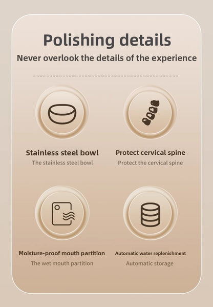 Automatic Drinking Stainless Steel Pet Bowl Double Set for Cats and Dogs