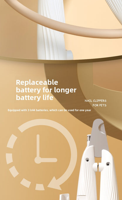 New Pet Nail Clippers with LED Light for Blood Line Observation, Dog Nail Clippers for Beginners, Pet Supplies