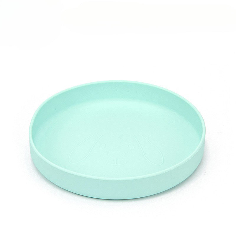 Pet Bowl Double Bowl Food Grade Silicone Cat and Dog Bowl Slow Food Bowl Slow Food Bowl Small Stainless Steel Dog Bowl Pet Supplies