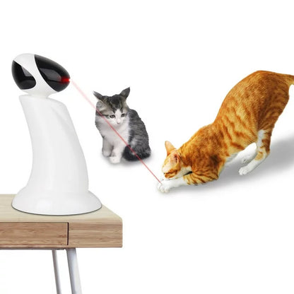 Self-Entertainment Laser Cat Toy 360-Degree Irregular Laser Automatic Smart Cat Toy
