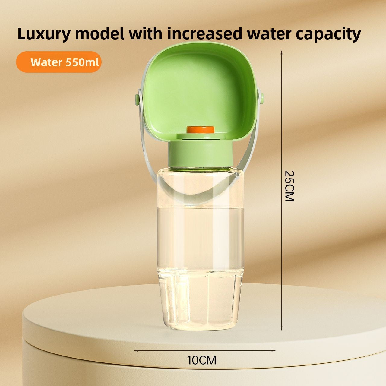 Leakproof Portable Dog Water Bottle Outdoor Travel Water Dispenser with Collapsible Bowl for Dogs On The Go Walking Hiking Camping and Travel