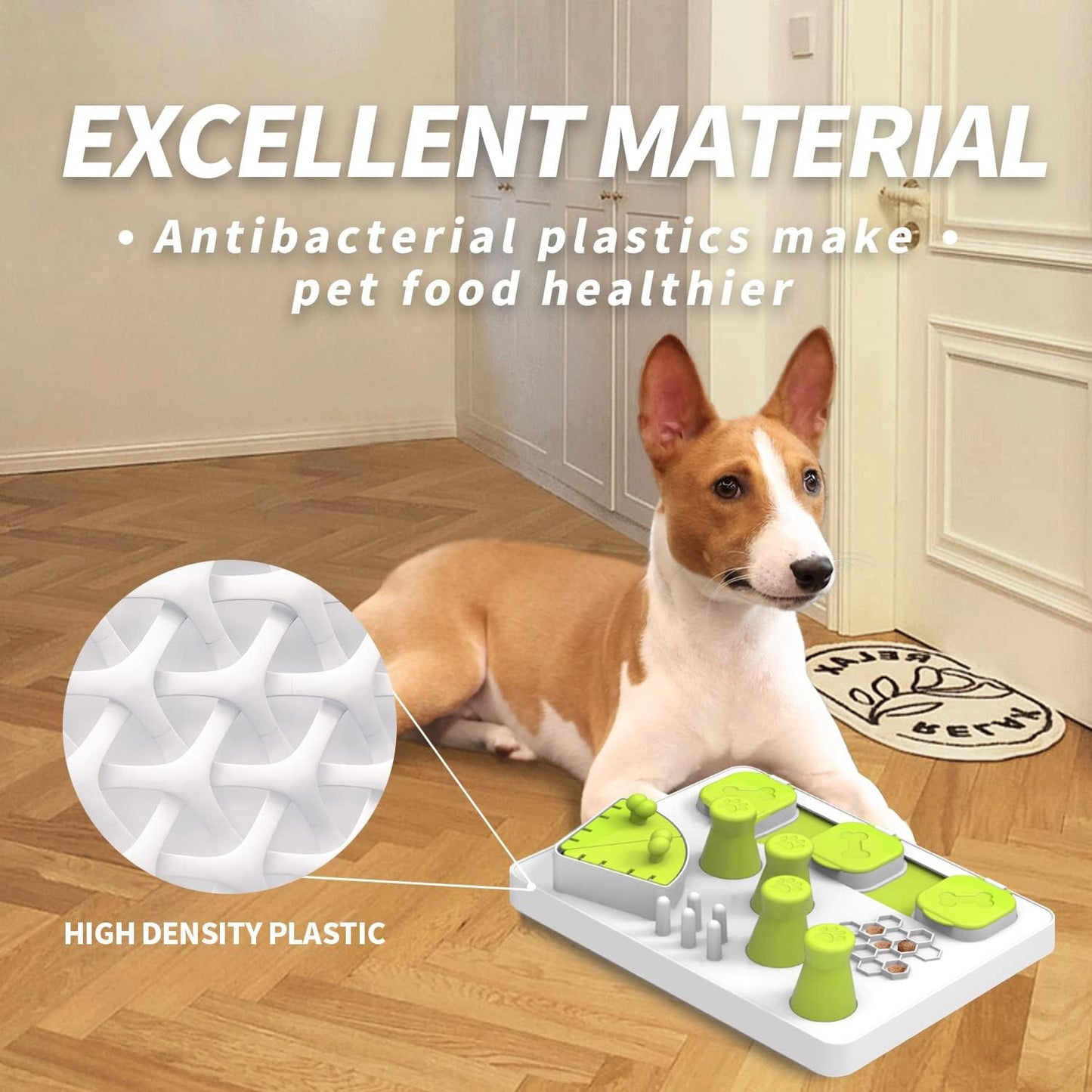 Pet Slow Feeder Puzzle Toy for Dog Intelligence Training