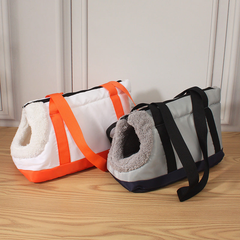 Portable Pet Carrier Bag for Small Dogs and Cats Outdoor Travel with Head Out Design All Season Comfort Shoulder Handbag
