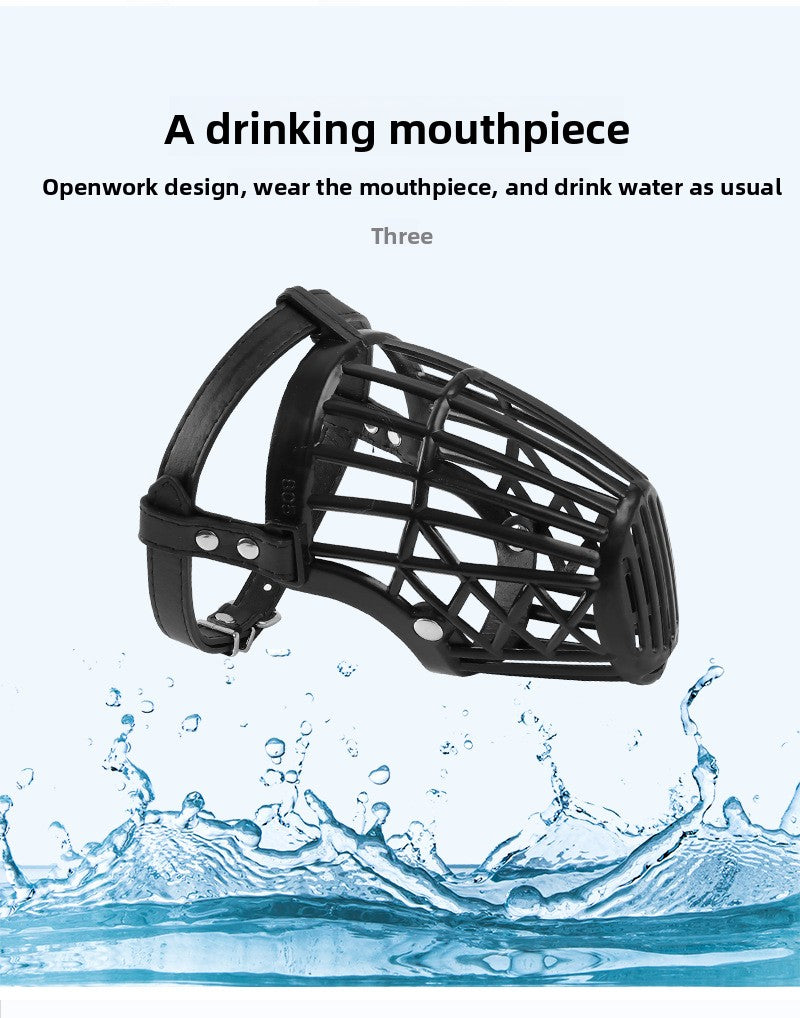 Anti Bite Soft Plastic Large Dog Muzzle Breathable Mesh for Golden Retrievers