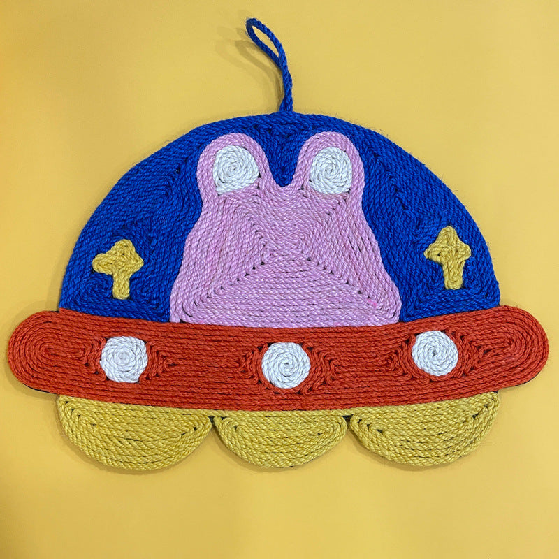 Durable Hanging Cat Scratching Board Pad Multiple Styles Anti Scratch Furniture Protector Interactive Pet Toy for Indoor Cats