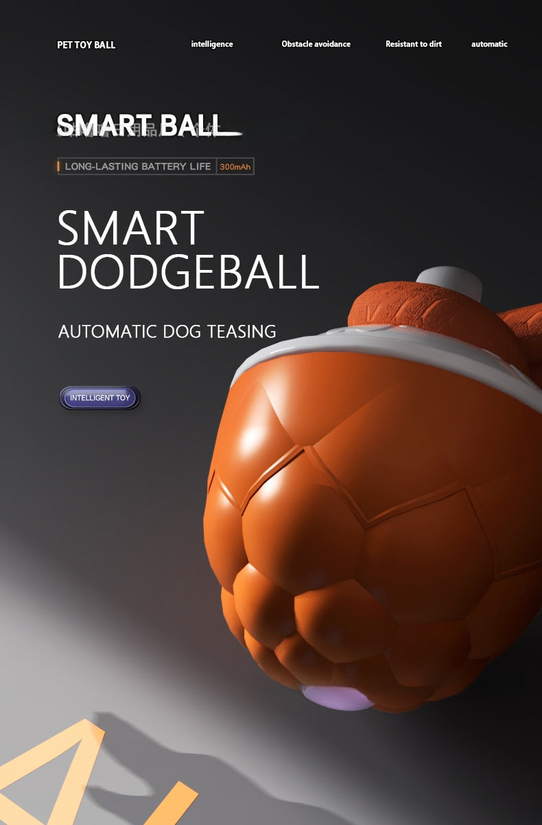 Interactive Self Entertainment Dog Ball Toy with Sound Boredom Relief for Dogs and Cats Fun Pet Supplies for Playtime and Exercise