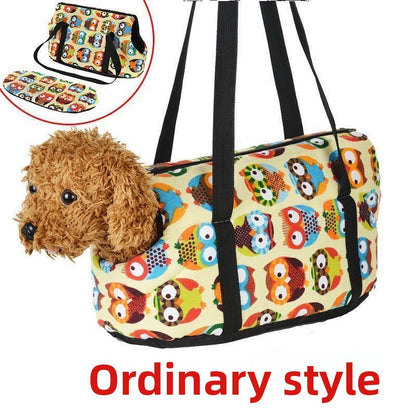 Portable Pet Carrier Bag for Small Dogs and Cats Outdoor Travel with Head Out Design All Season Comfort Shoulder Handbag