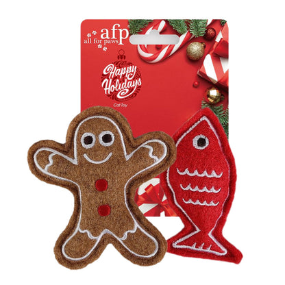 Multiple Christmas Pet Toys Pinecone Treat Dispenser Dog Chew Toy Teaser Wand Pet Bed Set