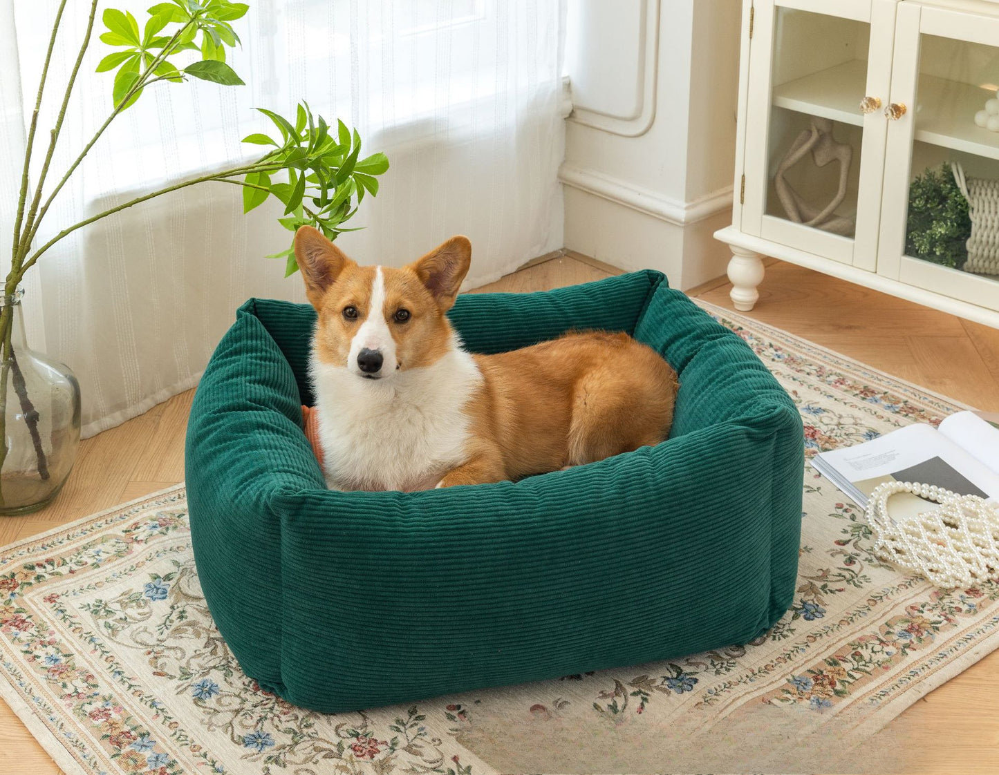 All Seasons Pet Bed, Detachable and Washable, Perfect for Cats and Dogs