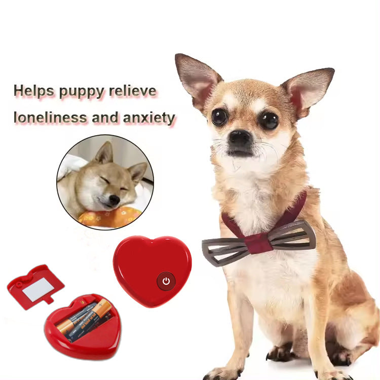 Pet Puppy Heartbeat Simulator for Anti-Anxiety Stress Relief Sound Vibration Sleep Aid Toy