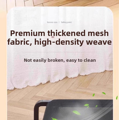 Elevated Dog Camping Bed All-Season Moisture-Proof Kennel Bed for Small Large Dogs