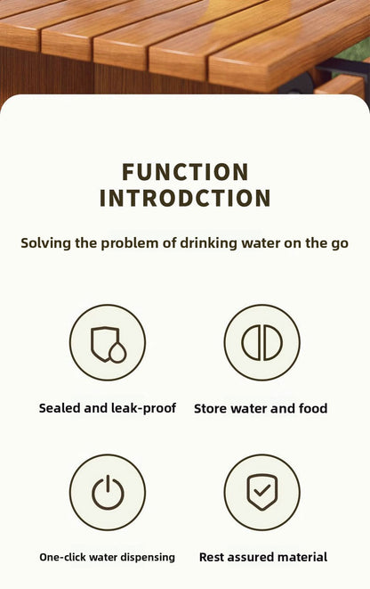 Leakproof Portable Dog Water Bottle Outdoor Travel Water Dispenser with Collapsible Bowl for Dogs On The Go Walking Hiking Camping and Travel