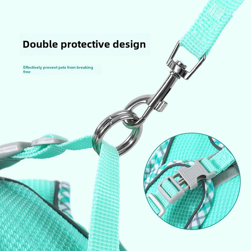 Pet Chest Harness Leash Combo for Dogs