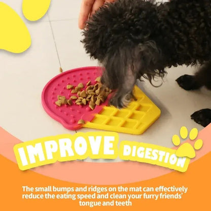 Dog & Cat Sniffing Slow Feeder Hidden Food Silicone Suction Mat