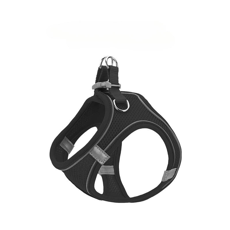New Pet Vest-Style Pet Harness Reflective Breathable Cat Dog Leash Walking Leash Dropshipping