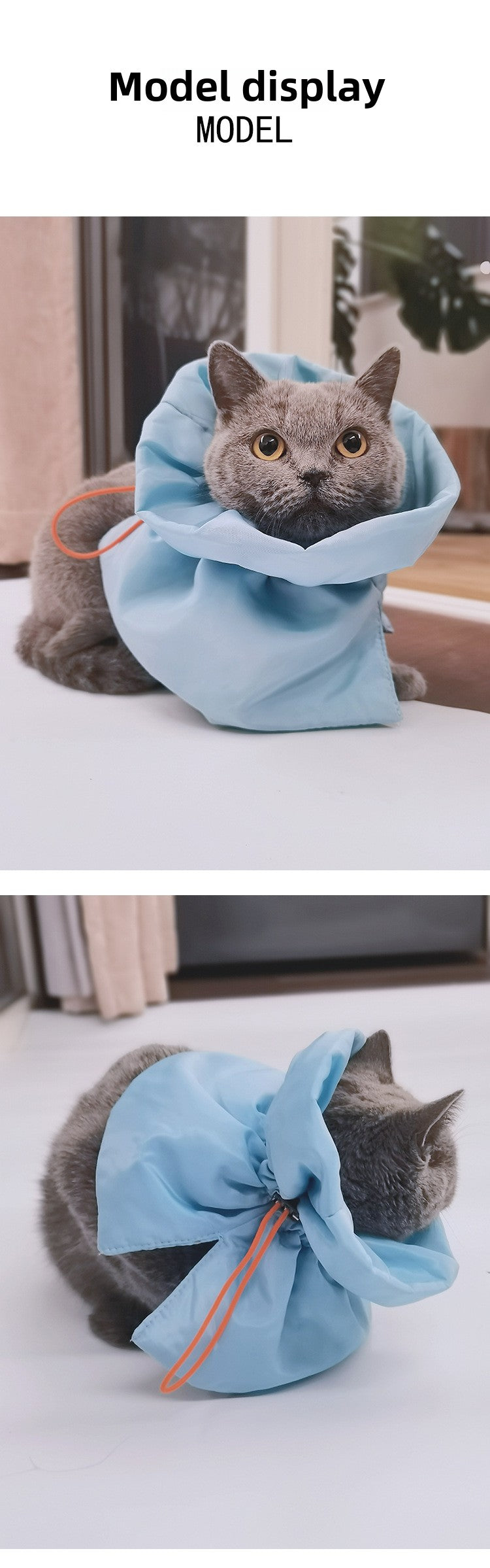 Pet Warm Waterproof Scarf for Cats Neutered Post-surgery Anti-licking Elizabeth Collar Pet Supplies