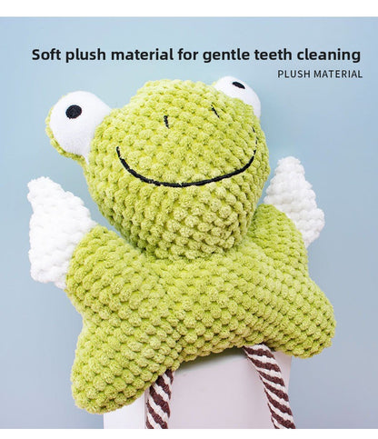 Indestructible Plush Dog Toy for SelfEntertainment Durable Chew Sound Pet Supplies