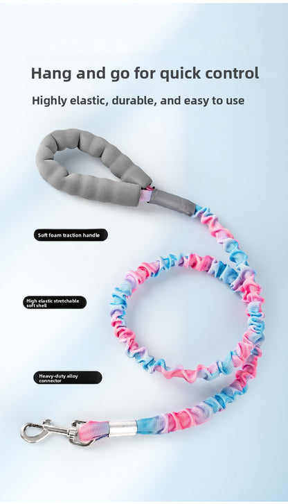 Elastic Rope Dog Leash Explosion Proof Anti Pull Pet Gear