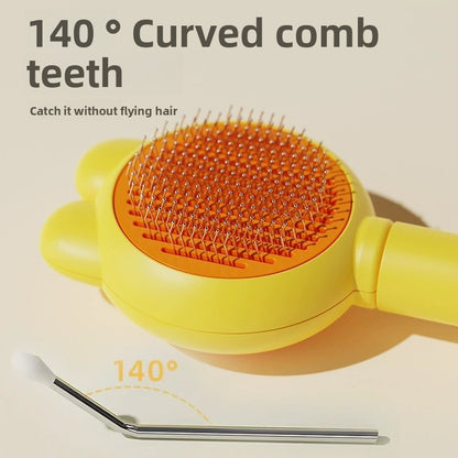 Professional Cat Grooming Brush for Shedding Floating Hair Remover Deshedding Comb for Cats and Dogs Pet Cleaning Supplies Detangling Tool