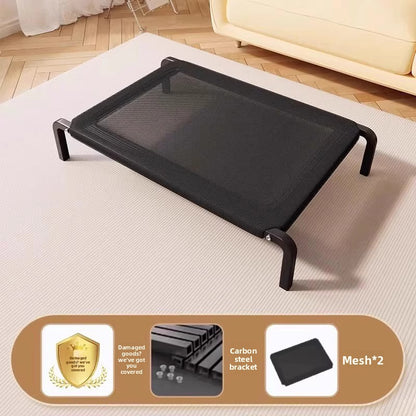 Elevated Dog Camping Bed All-Season Moisture-Proof Kennel Bed for Small Large Dogs