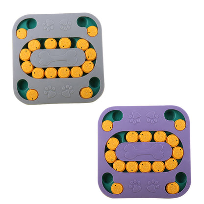 Pet Supplies New Dog Puzzle Foraging Toy Interactive Training Anti Boredom Fun