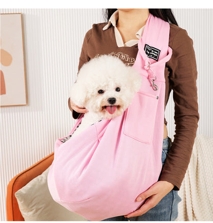 Pet Crossbody Bag Cat and Dog Outing Bag Portable Shoulder Bag New Dog and Cat Travel Bag