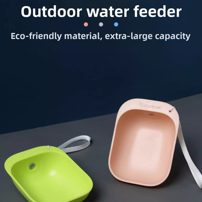 Small Dog Outdoor Walking Portable Water Bottle Pet Dispenser Cup
