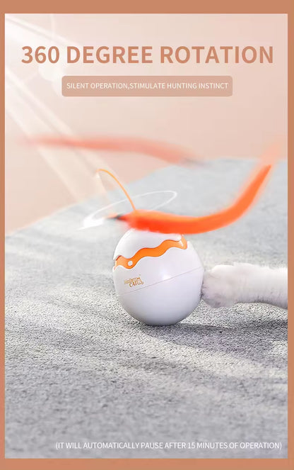 360 Degree Irregular Spin Cat Teaser Dinosaur Egg Toy