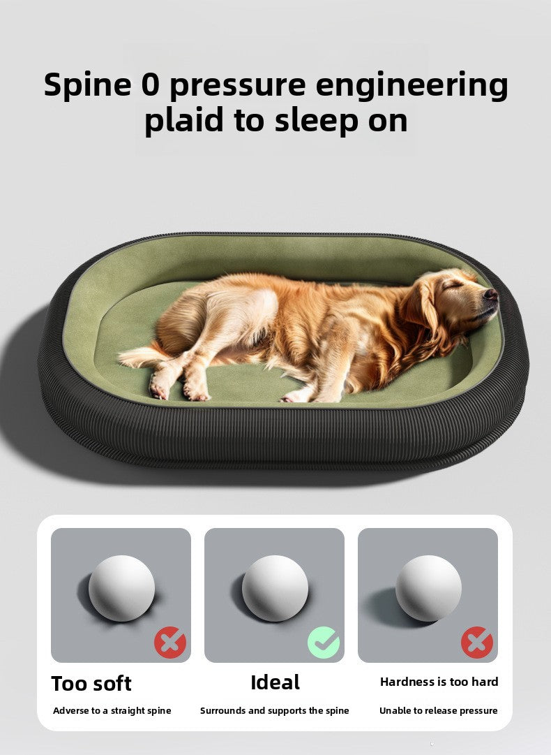 Four Seasons Universal Pet Bed Warm Dog Cat Mat Removable Washable Supplies