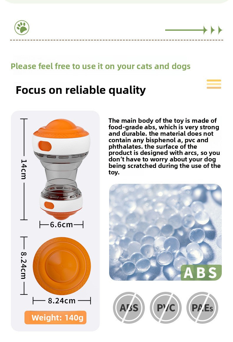 Durable Leak Proof Food Ball Chew Toy for Puppy Teething Interactive Treat Dispenser Dog Chew Bone for Aggressive Chewers Small Medium Large Breed Dogs