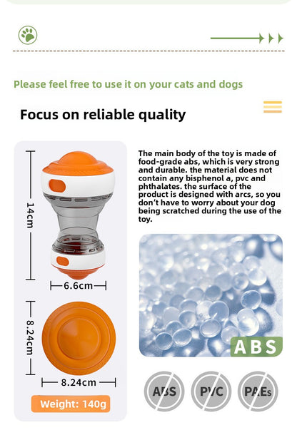 Durable Leak Proof Food Ball Chew Toy for Puppy Teething Interactive Treat Dispenser Dog Chew Bone for Aggressive Chewers Small Medium Large Breed Dogs