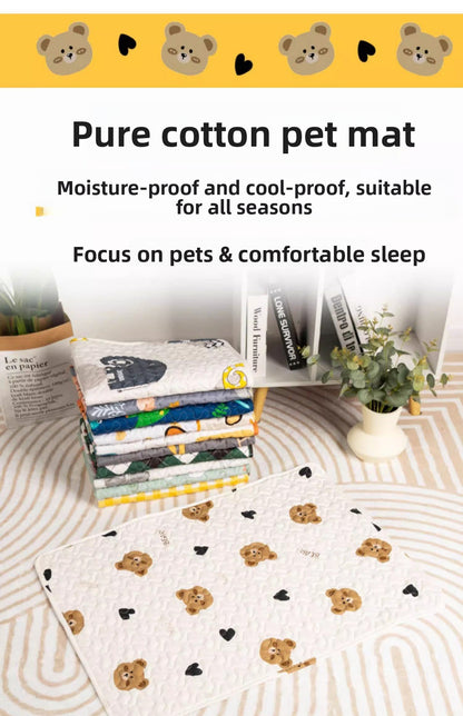 AllSeason Pet Mat Dog Blanket Durable Washable Cat Comfy Sleeping Mat