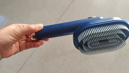 Gentle Needle Comb for Cats and Dogs Premium Pet Hair Brush to Remove Loose Hair and Reduce Shedding Detangling Comb for Pet Grooming at Home