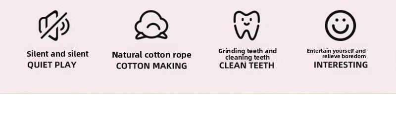 Cat Self-Entertainment Chew Rope Teeth Cleaning Artifact
